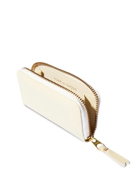 Comme des Garçons Natural Leather Zip-Around Wallet