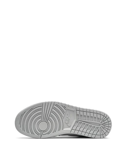 Nike Gray Air 1 Retro High Co.Jp "Metallic" Sneakers for men