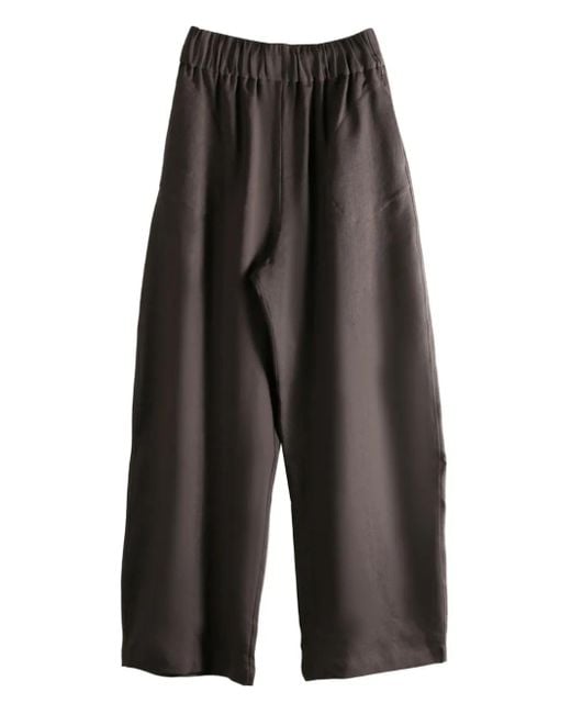 Pantalones con cinturilla elástica Cortana de color Black