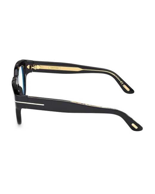 Tom Ford Brown Round-Frame Glasses for men