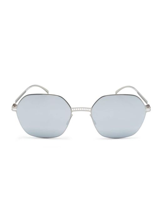 Mykita Metallic Geometric-frame Sunglasses