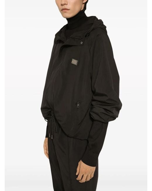 Dolce & Gabbana Black Jacket With Logo for men