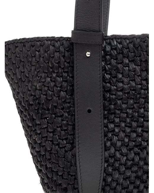 LIE STUDIO Black Bianca Shoulder Bag