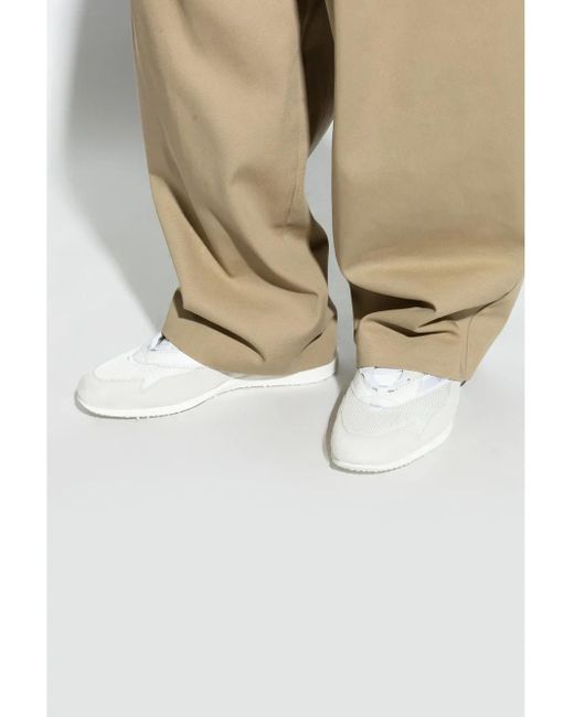 Givenchy White Mesh-Panelling Sneakers for men