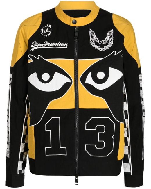 Haculla Black Veste De Moto Zippée for men