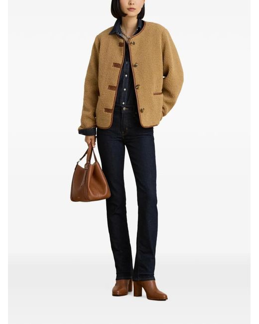 Ralph Lauren Natural Teddy-Texture Jacket