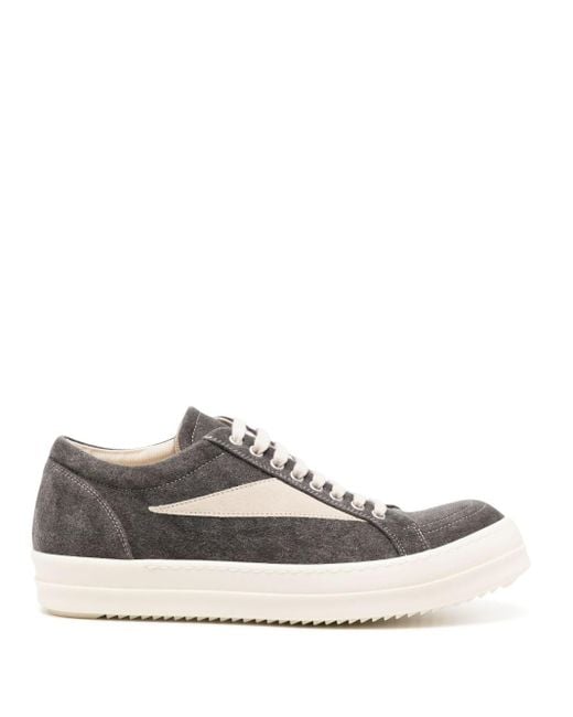 Rick Owens White Porterville Vintage Sneakers for men