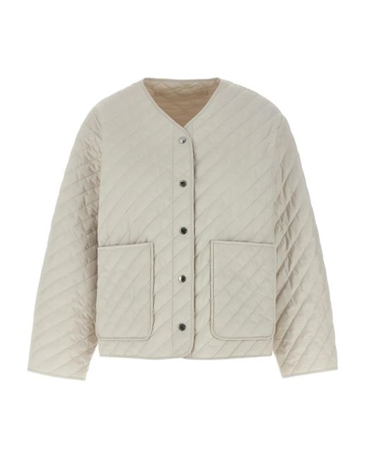 Yves Salomon パーカーコート Gray