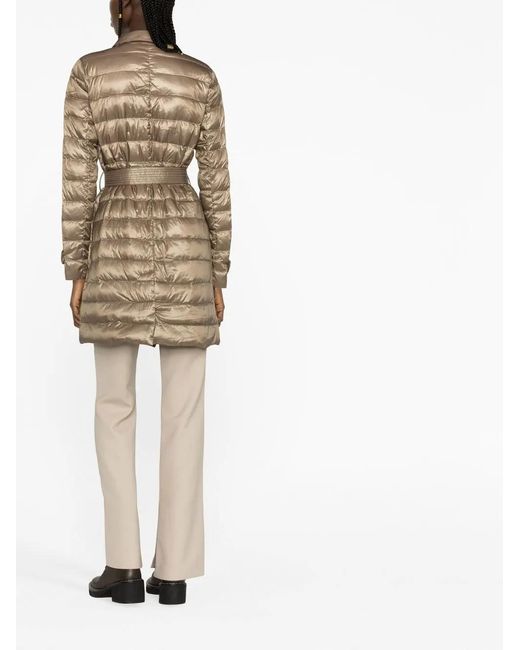 Ralph Lauren Natural Belted-Waist Padded Coat