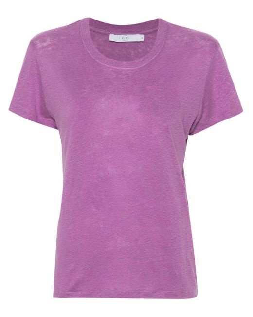 Camiseta Third con forro IRO de color Purple
