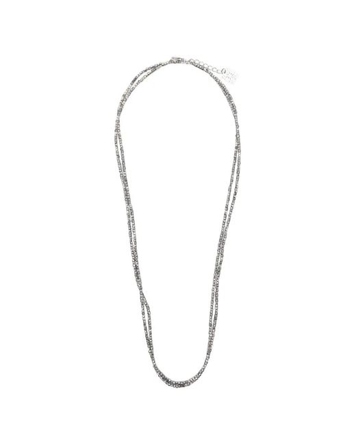 Panicale White Layered Necklace