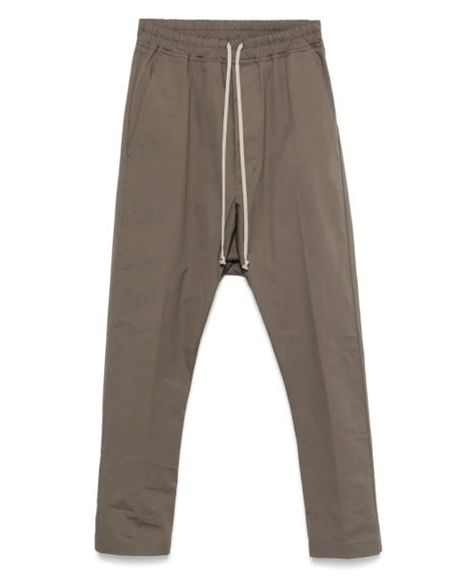 メンズ Rick Owens ドローストリング パンツ Gray