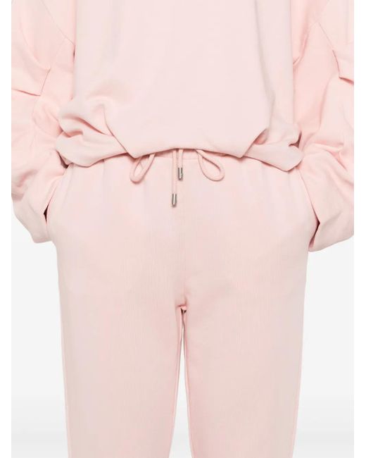 Pinko Pink Logo-Print Track Trousers