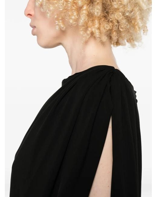 PRONOVIAS THE PARTY EDIT Black X Elisabetta Franchi Robe Longue À Fronces