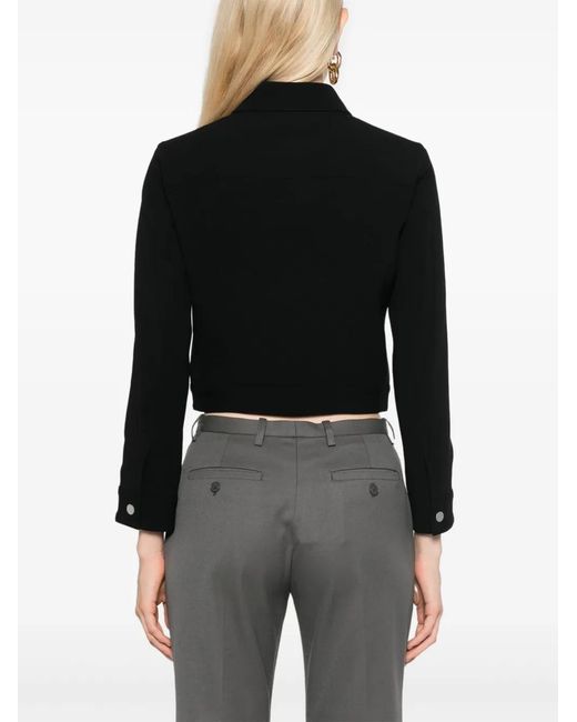 Theory Black Crepe Jacket