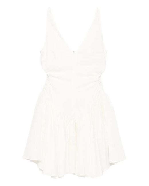 Occleus White Kinsley Midi Dress