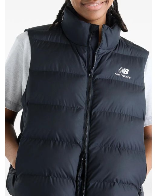 New Balance Blue Boston Padded Vest