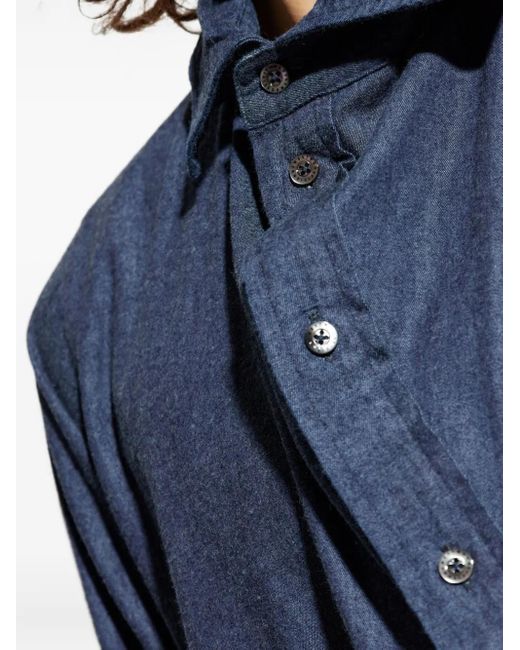 Vivienne Westwood Overhemd Met Knopen En Logo in het Blue voor heren