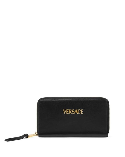 Versace Black Tag Nappa Wallet