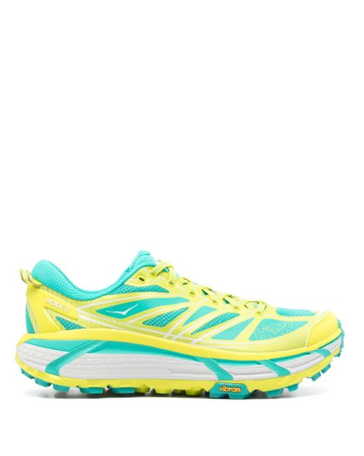 Hoka One One Green Mafate Speed 2 Sneakers