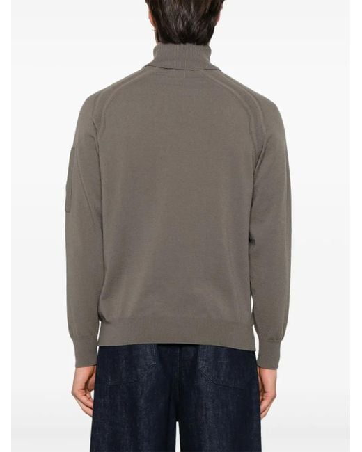C P Company Pullover Mit Rollkragen in Gray für Herren