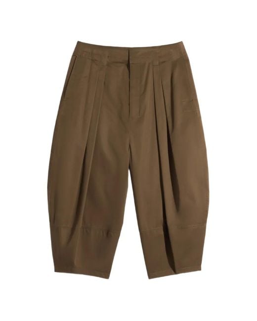 Lemaire Green Volume Bermudas