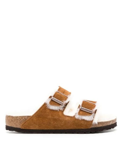 Birkenstock Brown Arizona Shear Sandals