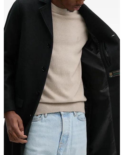 Samsøe & Samsøe Black Satesfa Button Coat for men