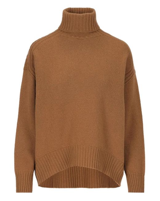 Vanisé Brown Turtleneck Sweater