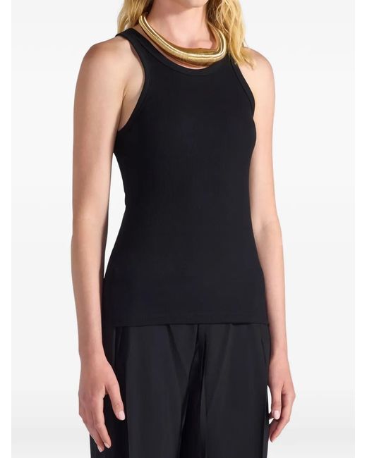 Liviana Conti Black Alicia Tank Top