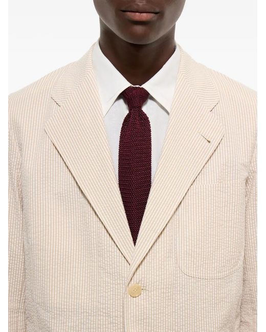 Fursac Natural Blazer À Rayures for men
