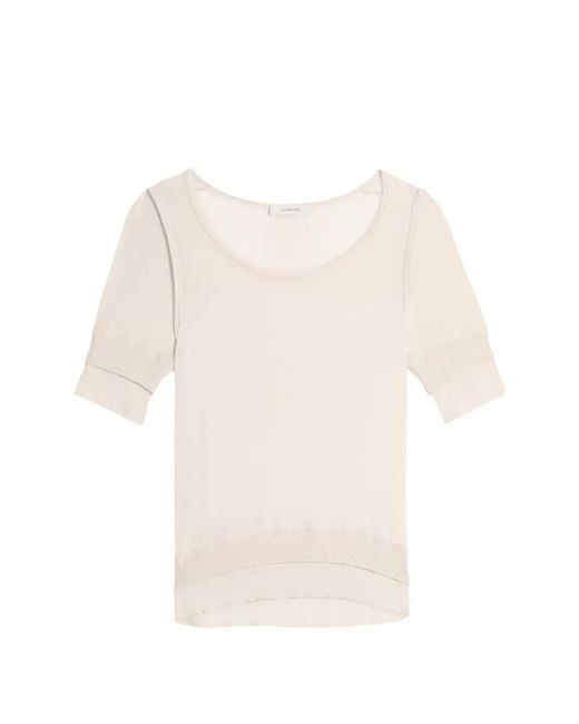 Lemaire White Silk Blend Top