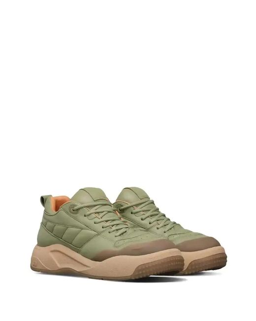 AMI Green Ami Sn1509 Low-Top Sneakers