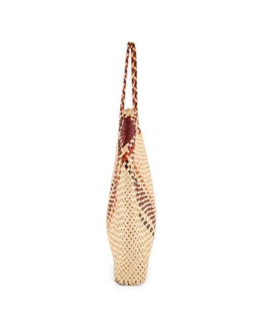 Dragon Diffusion Natural Large Maori Sophie Woven Tote Bag