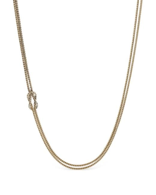 John Hardy Metallic Love Knot Necklace