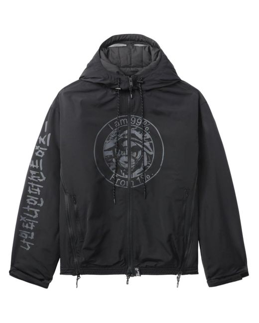 99% Is Black Our Faith Hooded Jacket for men