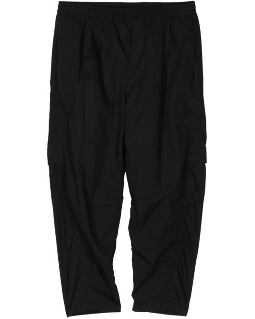 Juun.J Black Cotton-blend Track Pants for men