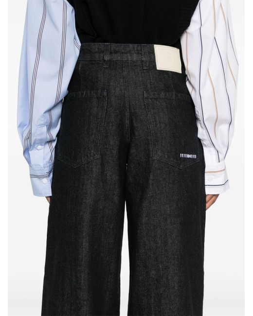 Societe Anonyme Black Marlene Wide-leg Jeans