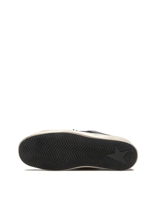 Golden Goose Deluxe Brand Black Stardan Glitter-Detail Sneakers for men