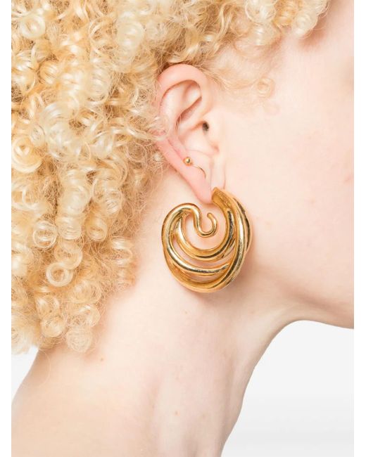 Panconesi Metallic Triptych Earring