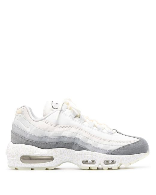 Nike Air Max 95 Suede Sneakers in White for Men | Lyst