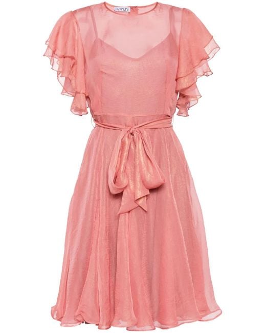 Baruni Pink Milada Mini Dress