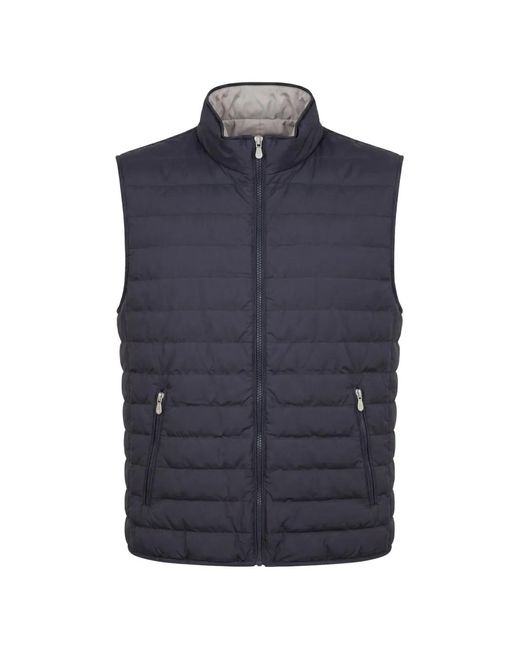 Chaleco Acolchado Brunello Cucinelli de hombre de color Blue