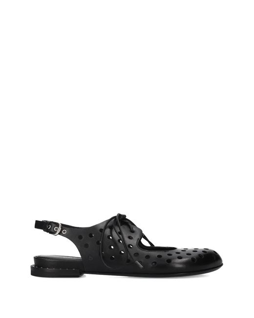Premiata Black Escarpins À Bride Arrière