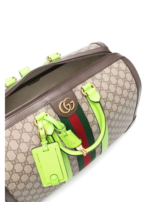 Gucci Green Medium Savoy Duffle Bag for men