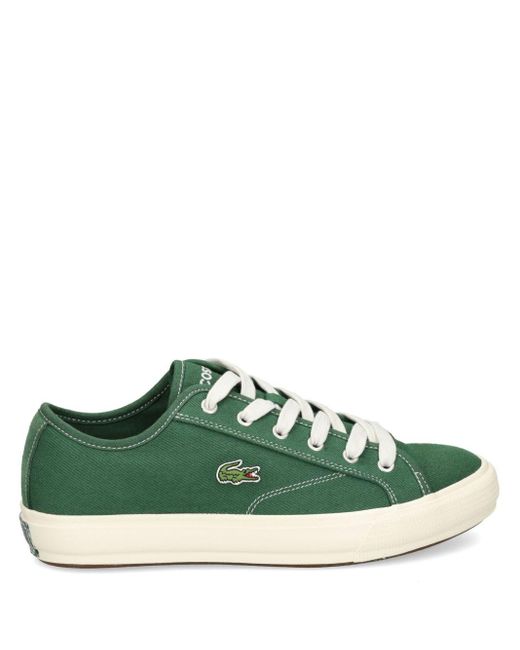 Lacoste Backcourt Sneakers mit Logo-Patch in Green für Herren