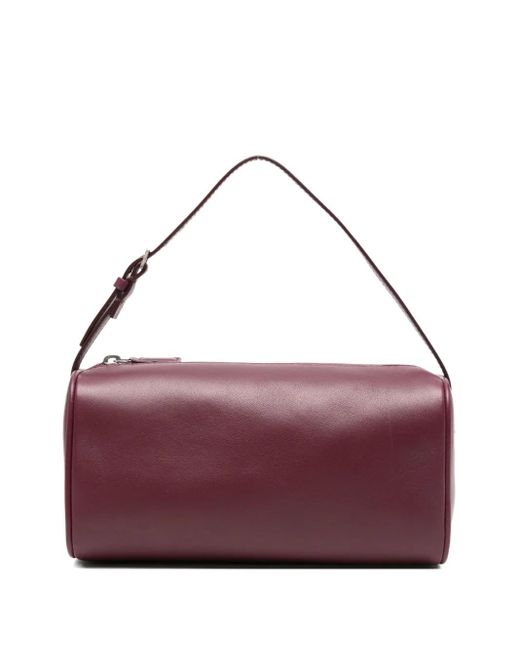 The Row Purple 90S Leather Tote Bag