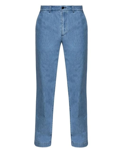 Theory Blue Cotton Jeans for men