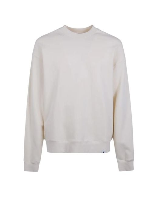 Woc White Long-Sleeved Sweatshirt for men