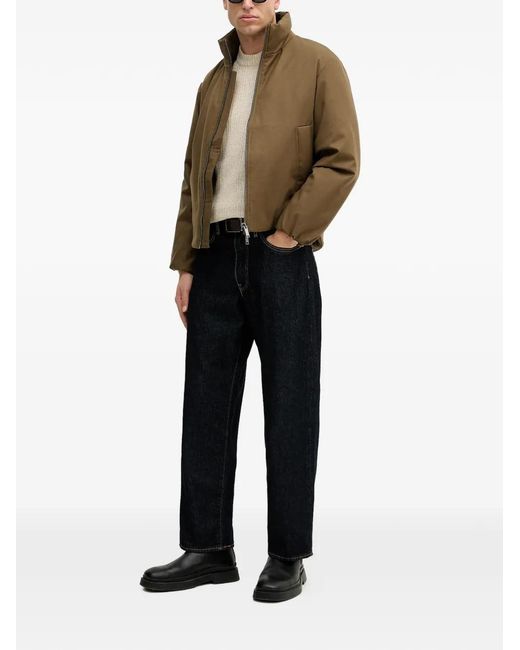 Sisley Brown Zip Jacket for men